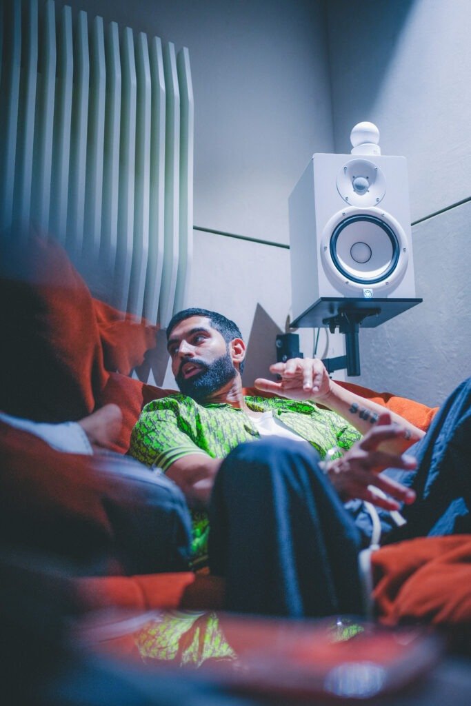 Parmish Verma Visits Dream Sound Studio for “Shera” Title Track Dubbing Session